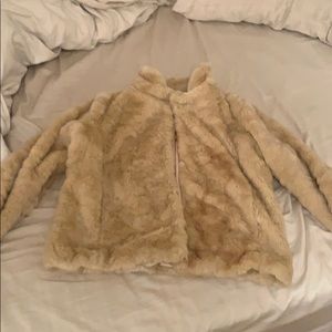 Abercrombie furry jacket